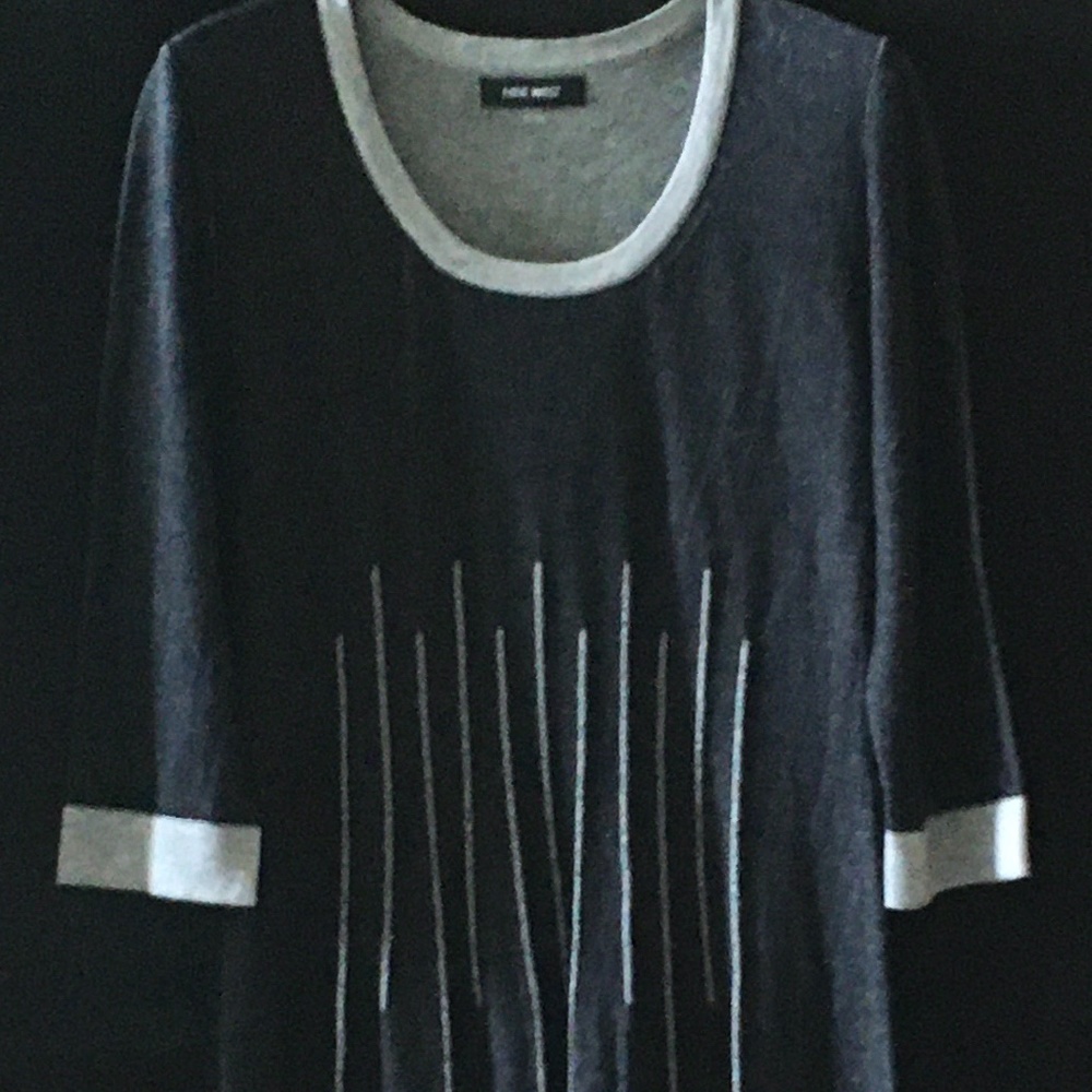 Nine West Gray Sweater Dress  XL